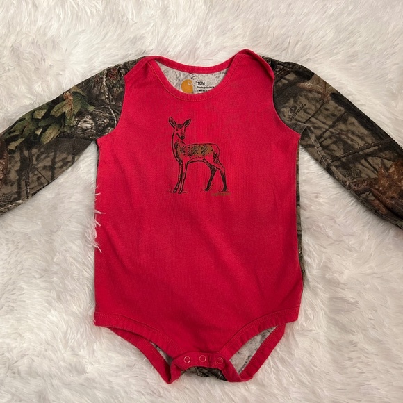 Carhartt Other - Carhartt 18 Month Mossy Oak Camo Onesie